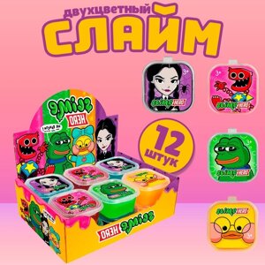 Слайм шоу-бокс "Hero Slime", 12 шт