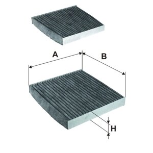 Фильтр салонный Filtron K 1336A-2X
