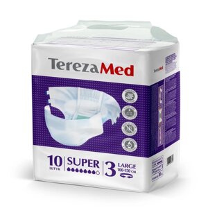 Подгузники для взрослых Super Large (№3) TerezaMed уп. 10