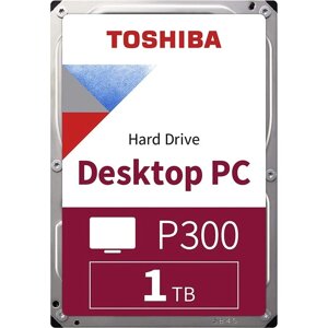 Жесткий диск Toshiba SATA-III, 1Tb, HDWD110UZSVA Desktop P300, 7200rpm, 64Mb, 3.5"