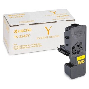 Тонер-картридж TK-5240Y 3 000 стр. Yellow для P5026cdn/cdw, M5526cdn/cdw