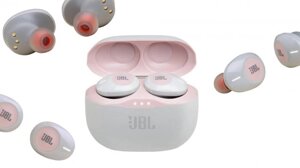 Наушники JBL Tune 125 TWS (белый/розовый)