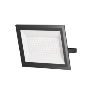 Прожектор Outdoor FL001-L100B6K Flood, 270х30х210 мм, LED, 100Вт, 7000Лм, 6500К, цвет чёрный