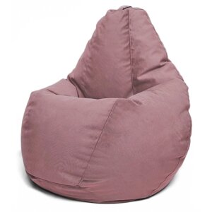 Кресло-мешок "Малыш" , размер 80x75x75 см, ткань велюр, цвет Maserrati 15 пастель фиолетовый 93253