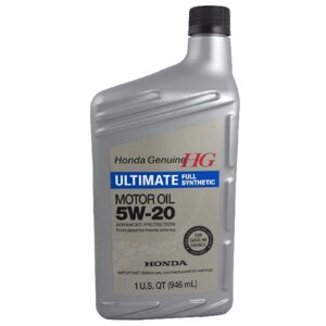 Масло моторное Honda Full Synthetic 5W-20 SN 087989038, 946 мл