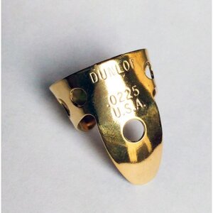 Медиаторы Dunlop 37R. 0225 Brass на палец 20шт, латунь, толщина .0225,