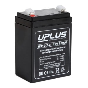 Аккумуляторная батарея UPLUS (Leoch) 2,2 Ач 12 Вольт US 12-2,2
