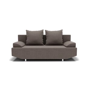 Прямой диван "Сити", механизм еврокнижка, ППУ, велюр, цвет гелекси лайт 005