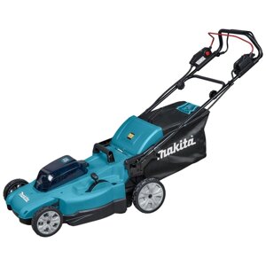 Газонокосилка аккумуляторная Makita DLM539Z, 2х18 В, шир./выс. 530/20-100 мм, БЕЗ АКБ/ЗУ