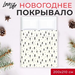 Покрывало LoveLife евро "Christmas tree" 200*2105см