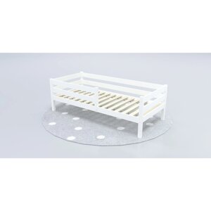 Кровать "Савушка"-03, 1-ярусная, цвет белый, 90х200