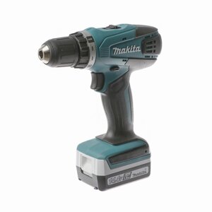 Дрель-шуруповерт Makita DF 347 DWE, 14.4В,2х1.5АчLi-ion, БЗП-10мм,0-400/0-1400об/м