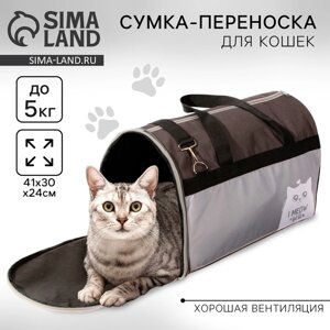 Сумка - переноска "I meow you", 41х30х24 см