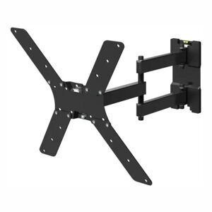 Кронштейн для LCD TV HOLDER LCDS-5566-B 32"–55",45кг, от стены 70-540мм., повор. 350°, черный 1069887