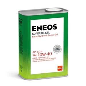 Масло моторное ENEOS CG-4 10W-40 полусинтетика, 0.94 л