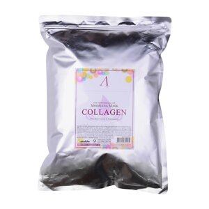 Маска альгинатная Anskin Collagen Modeling Mask, с коллагеном укрепляющая, 1000 г