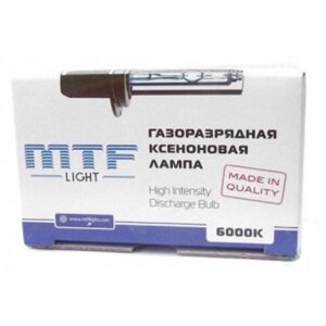 Лампа ксеноновая HB4 (6000К) MTF XBHB4K6