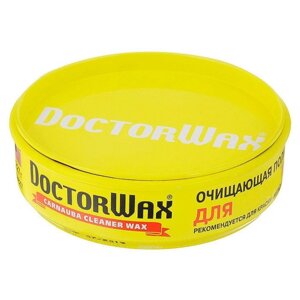 Полироль кузова Doctor Wax с карнаубским воском, губка, 270 мл