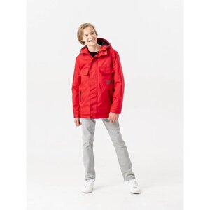 Куртка весенняя для мальчика "Рэй", рост 152 см, цвет красный