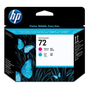 Картридж струйный HP №72 C9383A пурпурный/голубой печатающая головка для HP DJ T1100/T610