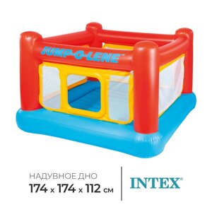 Игровой центр, батут "Ринг", 174 х 174 х 112 см, от 3-6 лет, 48260NP INTEX