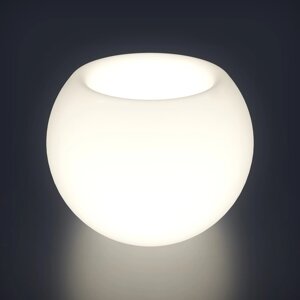 Светодиодная фигура светящееся кашпо "Sphere L", 102x87 см, 240В, IP65, БЕЛЫЙ