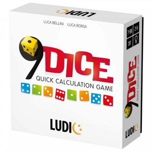 Игра карточная настольная Ludic "9 кубиков"