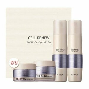 Набор: тонер, эмульсия, крем для глаз, крем для лица Cell Renew Bio Skin Care Special