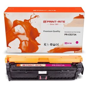 Картридж лазерный Print-Rite TRH862BPU1J PR-CE273A CE273A пурпурный (13500стр.) для HP LJ E 107413