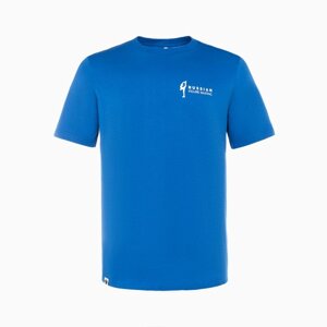 Футболка President Спорт. Фигурное катание, L, цвет синий, 100% хлопок, кул. гладь 150 г/м2