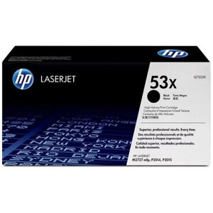 Тонер Картридж HP Q7553X черный для HP LJ P2015/P2014/M2727 (7000стр.)