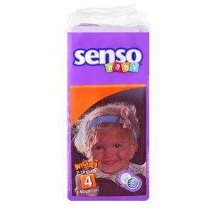 Подгузники "Senso baby" Maxi (7-18 кг), 40 шт