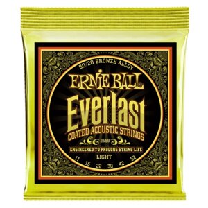 Струны для акустической гитары ERNIE BALL 2558, (11-15-22w-30-42-52)