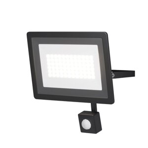 Прожектор Outdoor FL001-L50B6KSR Flood, 205х30х200 мм, LED, 50Вт, 3500Лм, 6500К, цвет чёрный