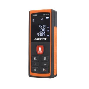 Дальномер PATRIOT LM 501, max 50 м, лазерная указка