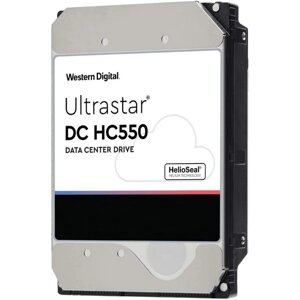 Жесткий диск WD SATA-III, 16Tb, 0F38462 WUH721816ALE6L4, 7200rpm, 512Mb, 3.5"