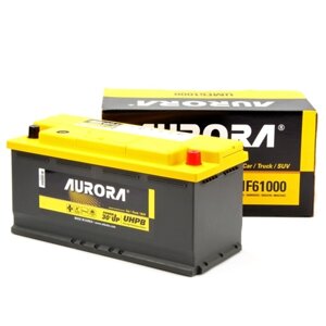 Аккумулятор AURORA DIN ULTRA UMF-61000 L6, 110 Ah, 1000 A, 393x174x190, обратная полярность 942056