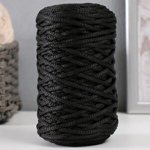 Шнур для вязания 100% полиэфир 3мм 100м/20020гр (13-черный)