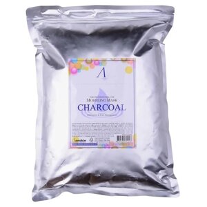 Маска альгинатная Anskin Charcoal Modeling Mask, для кожи с расширенными порами, 500 г