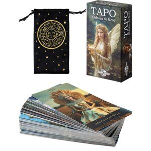 Таро "Фэшн. Château de Tarot", гадальные карты, 78 л, карта 6.3 х 12 см, с мешочком