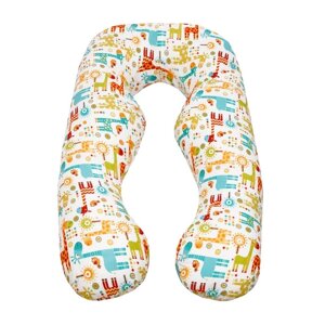Наволочка к подушке для беременных "Жирафики", размер 340х72 см.