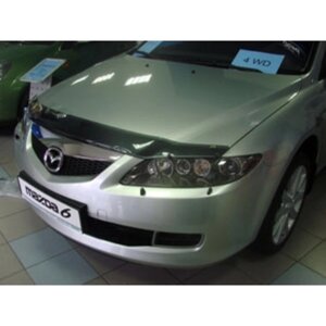 Дефлектор капота темный MAZDA 6/Atenza 2002-2007, NLD. SMAMA60512