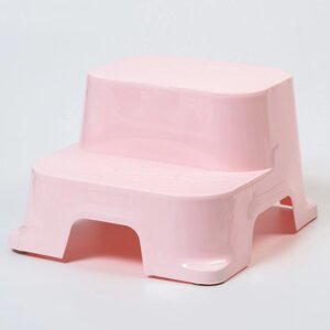 Табурет-подставка детский "Little Angel" 340х310х205 мм., цвет светло-розовый