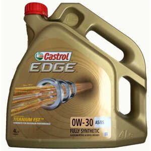 Масло моторное Castrol EDGE Titanium 0W-30 A5/B5, 4 л