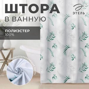 Штора для ванной Этель Pure nature 145 х 180 см, полиэстер