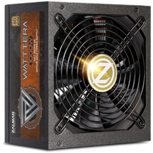 Блок питания Zalman ATX 1000W ZM1000-EBTII, 24+2x (4+4) pin, APFC, 135 мм fan, 8xSATA, RTL