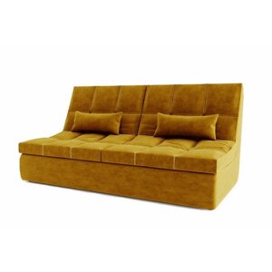 Прямой диван "Калифорния 3", механизм пума, велюр, цвет селфи 08