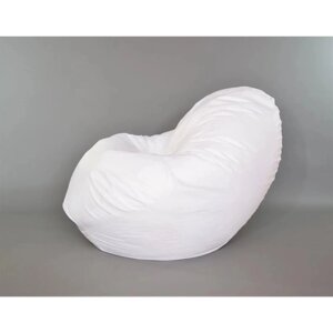 Кресло-мешок "Стади", размер 80x130 см, водоотталкавающая ткань, цвет белый