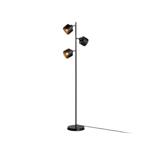 Напольный светильник со сменной лампой в стиле лофт TR8155, E27х3, 40Вт, 370х370х1530 мм, цвет чёрный