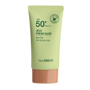 Гель для лица солнцезащитный с алоэ Jeju Fresh Aloe Sun Gel, 50 гр